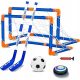 HOVER Soccer HOCKEY Playset for KIDS + Goals Sticks Disc