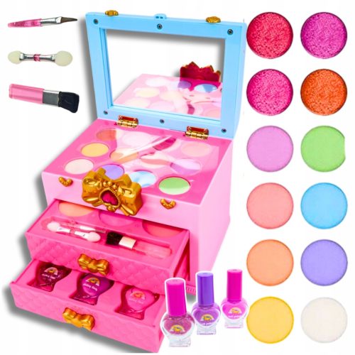  READY* BIRTHDAY GIFT COSMETICS SET FOR GIRL 5-12 YEARS OLD 21 PIECES