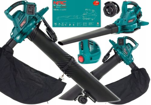 Leaf blower and garden vacuum NAC battery blower 2.6 kg