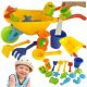 SET OF SAND TOYS LARGE SANDBOX FOR KIDS AT WATER BEACH GARDEN