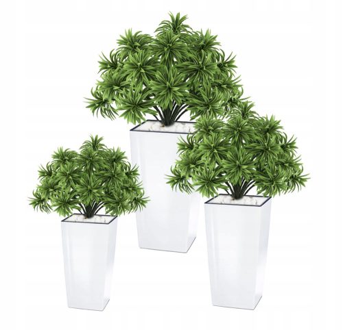  Prosperplast flowerpot 19.5 cm x 19.5 x 37.5 cm diameter 19.5 cm plastic white + 2 more products