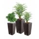  Prosperplast flowerpot 20 cm x 20 x 37.6 cm diameter 20 cm plastic in the colors brown and beige + 2 more products