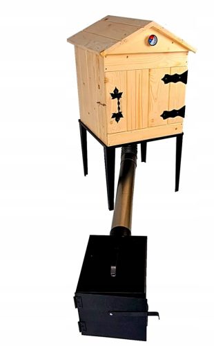  WOODEN GARDEN SMOKEHOUSE SOLID WITH DOOR 50x50
