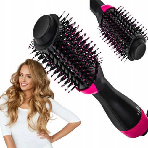  Large brush dryer, curling iron, hair straightener, 4-in-1