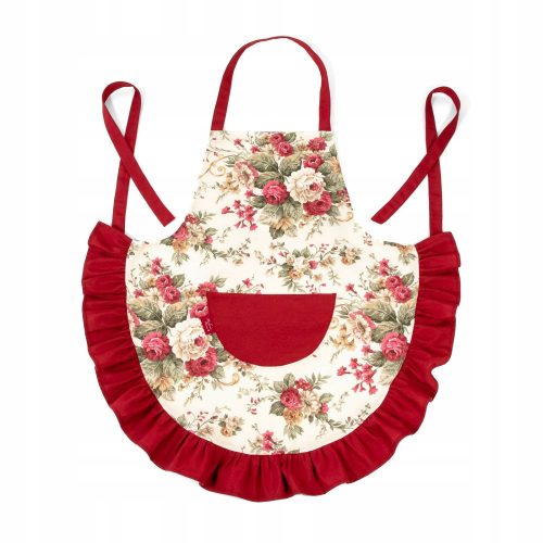 Kitchen towels, gloves and aprons Elegant ladies' cotton kitchen apron - gift for a woman