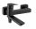 Single-lever wall-mounted bath and shower faucet Ferro VITTO VerdeLine black