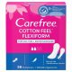  Carefree Cotton Flexiform Unscented Panty Liners 56 pcs