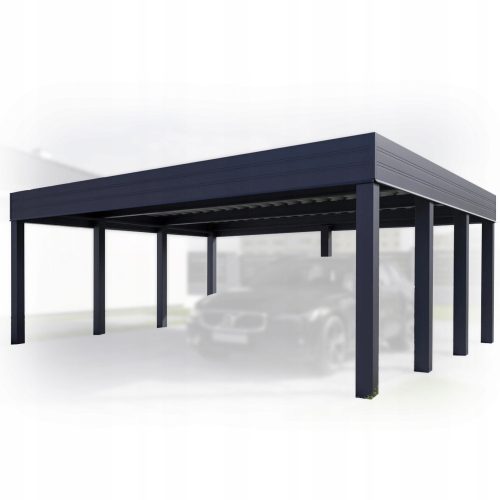 Pavilions, shelters, roofs Wiata OMNIcarport metal 600 x 600 x 270 cm