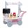  Wooden ice cream shop for children on wheels Sunday-funday educational toy