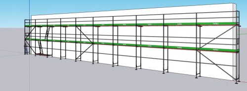 Pin74 scaffolding 180m2