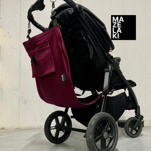  MAZELAKI HAMMOCK ADDITIONAL STROLLER ADDITIONAL CLASSIC Burgundy