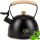 Kettles and teapots Traditional steel kettle Karl Hausmann 2.5 l, black, brown and beige tones