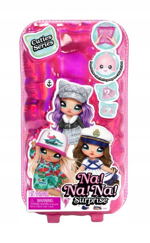 120094-EU In! And! And! Surprise 2-in-1 Pom-Glam Series Doll, sort