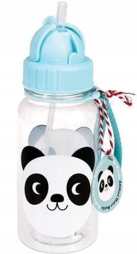  Rex London water bottle with panda straw