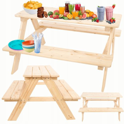 Wamar-Sosenka children's table with bench 18 m+