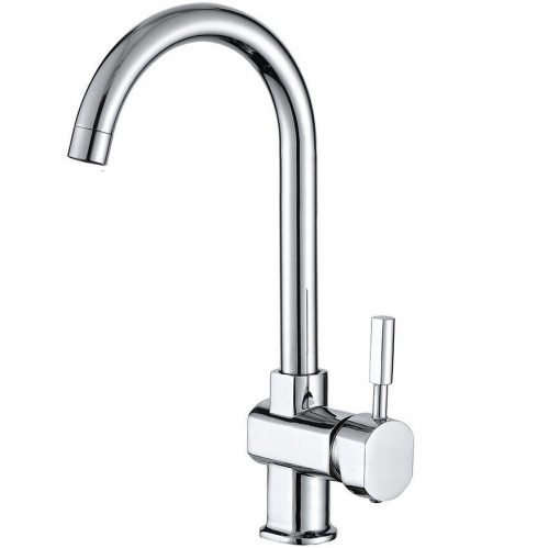 Maibang BOW floor-standing kitchen faucet, silver