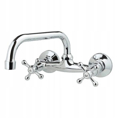 Focus Sanitar wall-mounted washbasin faucet Focus Sanitary Chrome