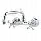 Focus Sanitar wall-mounted washbasin faucet Focus Sanitary Chrome