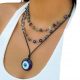  Turkish pendant chain necklace evil eye amulet gift amulet 105