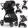  Stroller, reversible seat, inflated wheels, 0-22 kg, 4-way adjustable