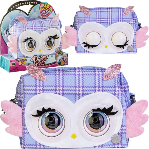  Purse Pets Spin Master Owl Interactive Handbag