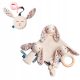  WHISBEAR SET consisting of humming teddy bear WHISBEAR RABBIT PENDANT + ACCESSORIES for a walk