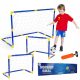 Large soccer goal for children, 2in1 set + ball