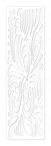 Pictures on the wall Openwork wooden partition, white, 40 x 140 cm