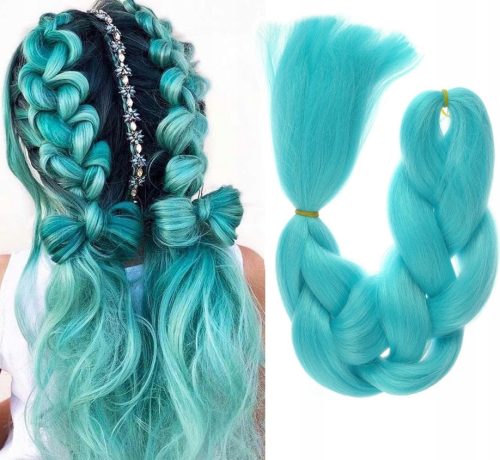  SYNTHETIC HAIR FOR BRAIDS FOR BOXER BRAID TURQUOISE A27