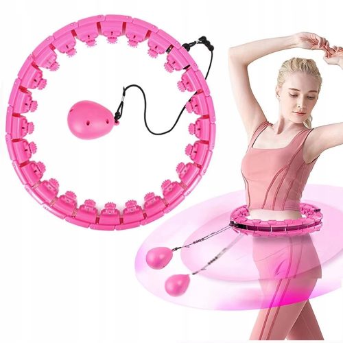  Hula hoop with studs 50 cm pink and purple