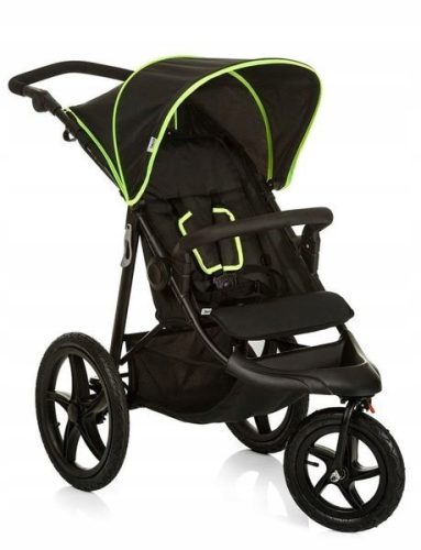  Hauck Runner Air 3 stroller black and green