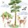  Wall stickers for children forest animals fox deer