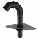 Topwet downpipe 125 mm black