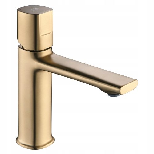 Laveo TORES golden stand-up washbasin mixer