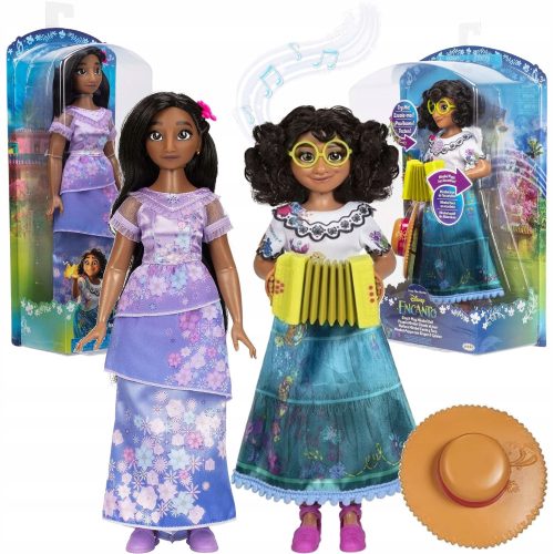  ENCANTO DISNEY SET MIRABEL AND ISABELA MADRIGAL SINGING DOLL