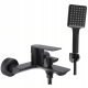 Rea Urban single-lever wall-mounted bathtub faucet, black