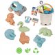 Woopie green sand set with bucket and car