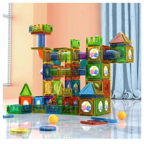  MAGNETIC BLOCKS 3D BUILDING PLATES 200 ELEMENTS