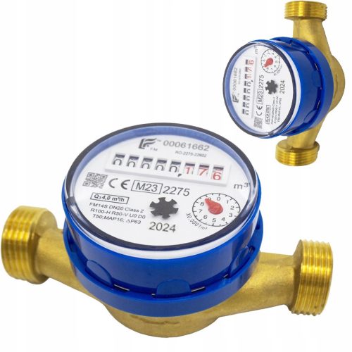 Water meter 3/4 cold water legalization 5 years