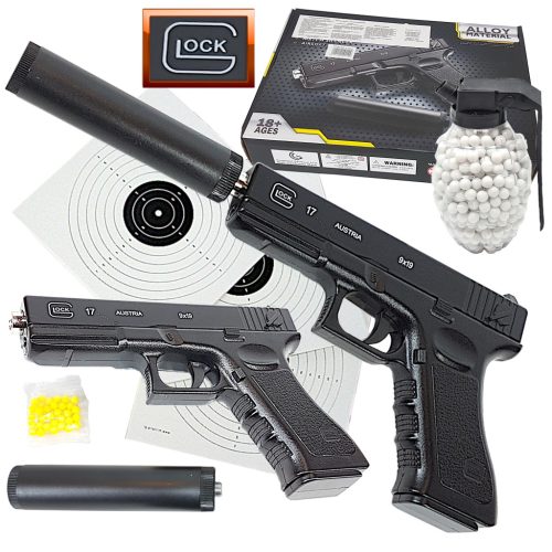  Glock 17 100% metal POLICE BULLET GUN