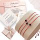  Happiness bracelet protective, red string BLACK TOURMALINE dayanka