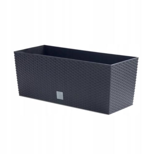  Kotarbau flowerpot 80 cm x 33 x 32 cm, anthracite-colored plastic