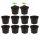  GARFIT flowerpot 19 cm x 19 x 14.5 cm diameter 19 cm plastic black