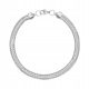  snake steel bracelet, snake-like, lens
