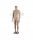 Beige full-body mannequin for men