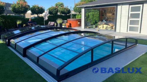 Baslux rectangular pool 800 x 322 cm