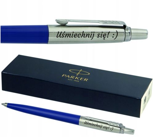  Blue Parker Jotter retractable ballpoint pen