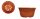  Zoigarden flowerpot, 21 cm x 22 x 10.3 cm, diameter 21 cm, plastic in brown and beige tones, terracotta