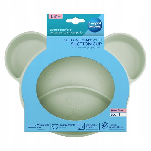  Canpol Silicone Tableware Set for Babies