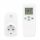  Plug-in socket thermostat + PILOT Indual 230V, temperature regulator